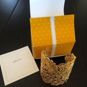 Stella and Dot Chantilly Lace Cuff Bracelet - New